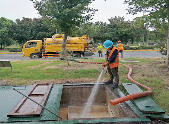 武宣化油池清理